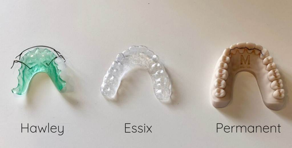 retainer retainers types removable bff fixed mouth teeth eat while slide
