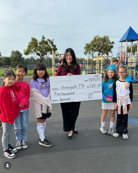 Open Simply Orthodontics Stonegate PTA sponsorship