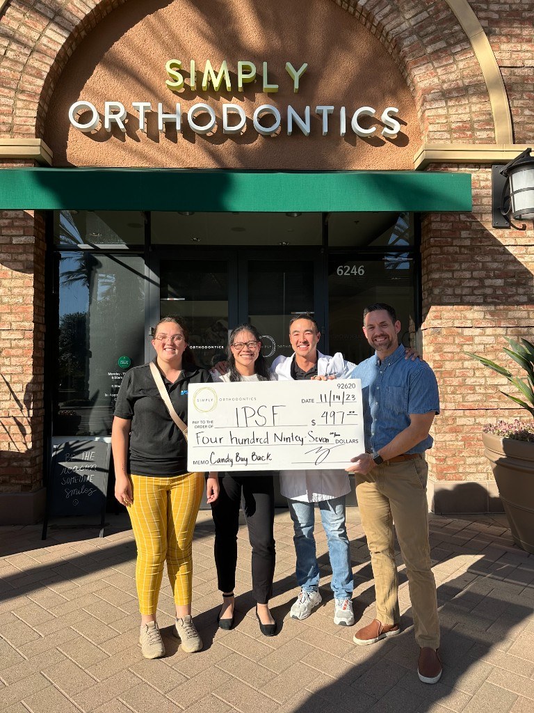 Simply Orthodontics IPSF candy buy back sponsorship